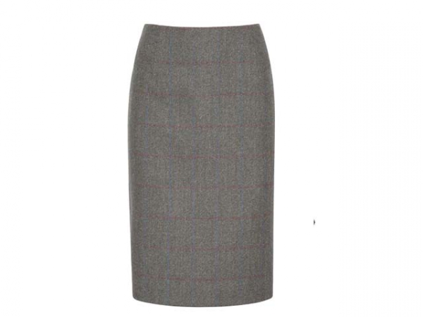 Fern Tweed Knee Length Skirt Moss size 40 in the group  at PAW of Sweden AB (4262 78 40)